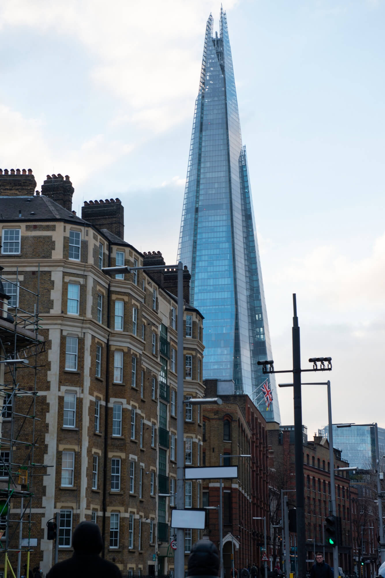 A building and Tower of london